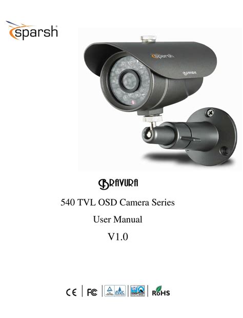 900 tvl security camera